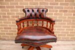 Chesterfield Vintage Captains Chair - Image 9
