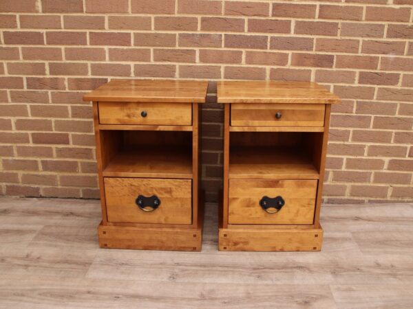 Garrat Honey Bedside Tables
