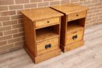 Garrat Honey Bedside Tables - Image 2