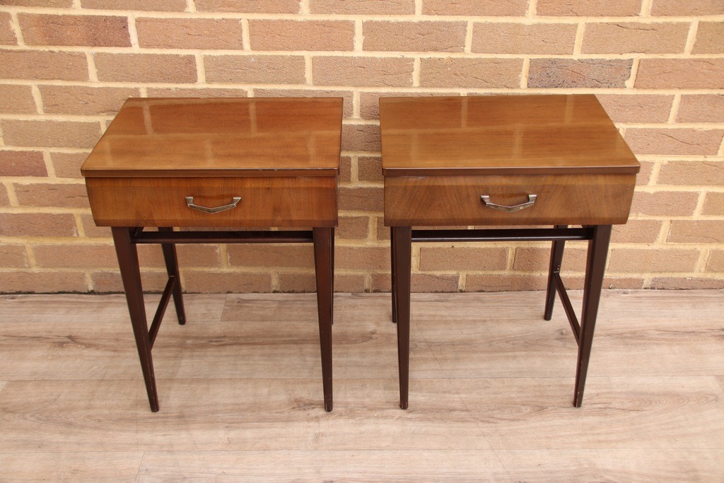 Pair of Vintage Meredew Bedside Tables - Image 2