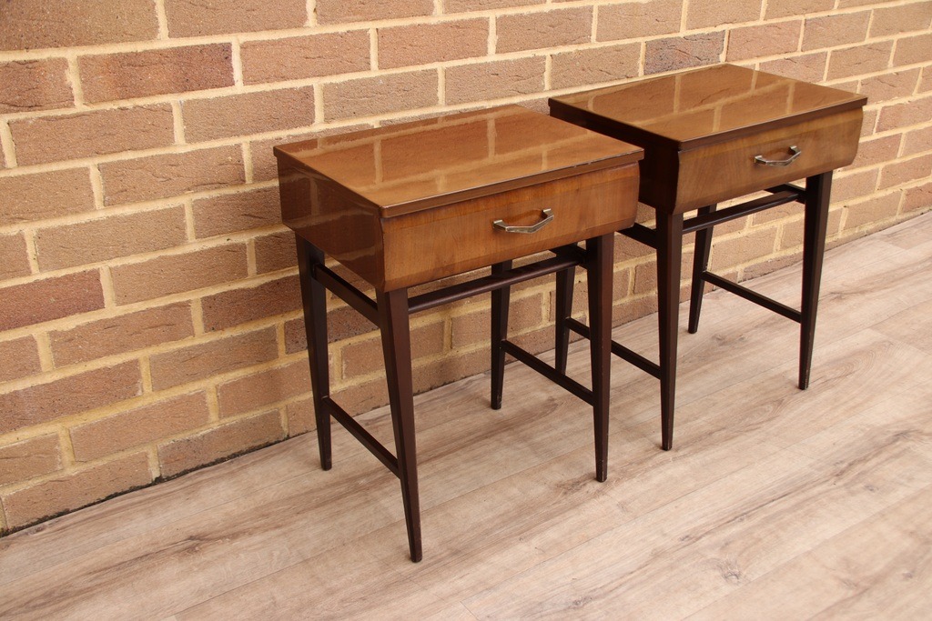 Pair of Vintage Meredew Bedside Tables - Image 3