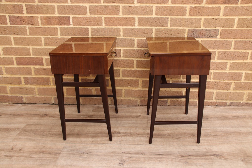 Pair of Vintage Meredew Bedside Tables - Image 9