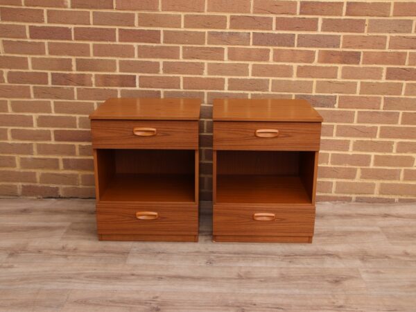 Pair of Schreiber Bedside Tables