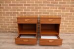 Pair of Schreiber Bedside Tables - Image 2
