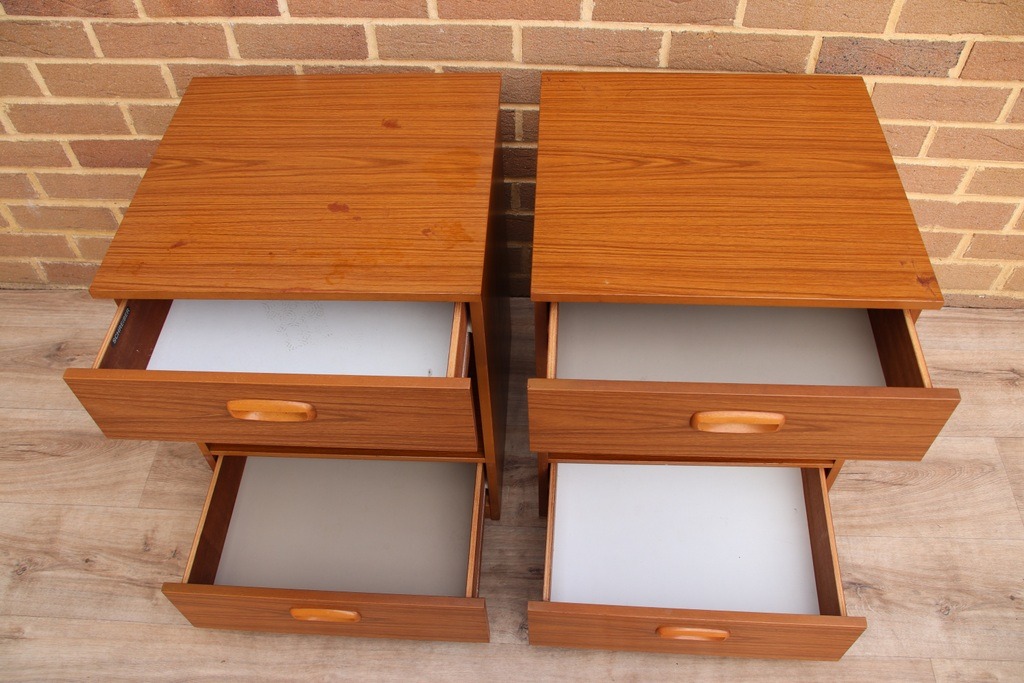 Pair of Schreiber Bedside Tables - Image 6