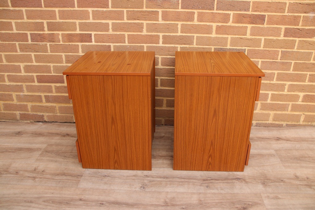 Pair of Schreiber Bedside Tables - Image 11