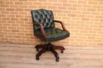 Vintage Tufted Chesterfield Gainsborough Chair - Image 6