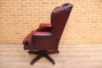 Vintage Executive Ambassador Chesterfield Chair - Image 4