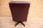 Vintage Executive Ambassador Chesterfield Chair - Image 5