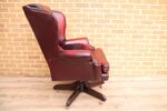 Vintage Executive Ambassador Chesterfield Chair - Image 6