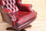 Vintage Executive Ambassador Chesterfield Chair - Image 9
