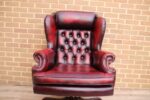 Vintage Executive Ambassador Chesterfield Chair - Image 11