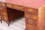 Antique Pedestal Directors Desk - Image 4