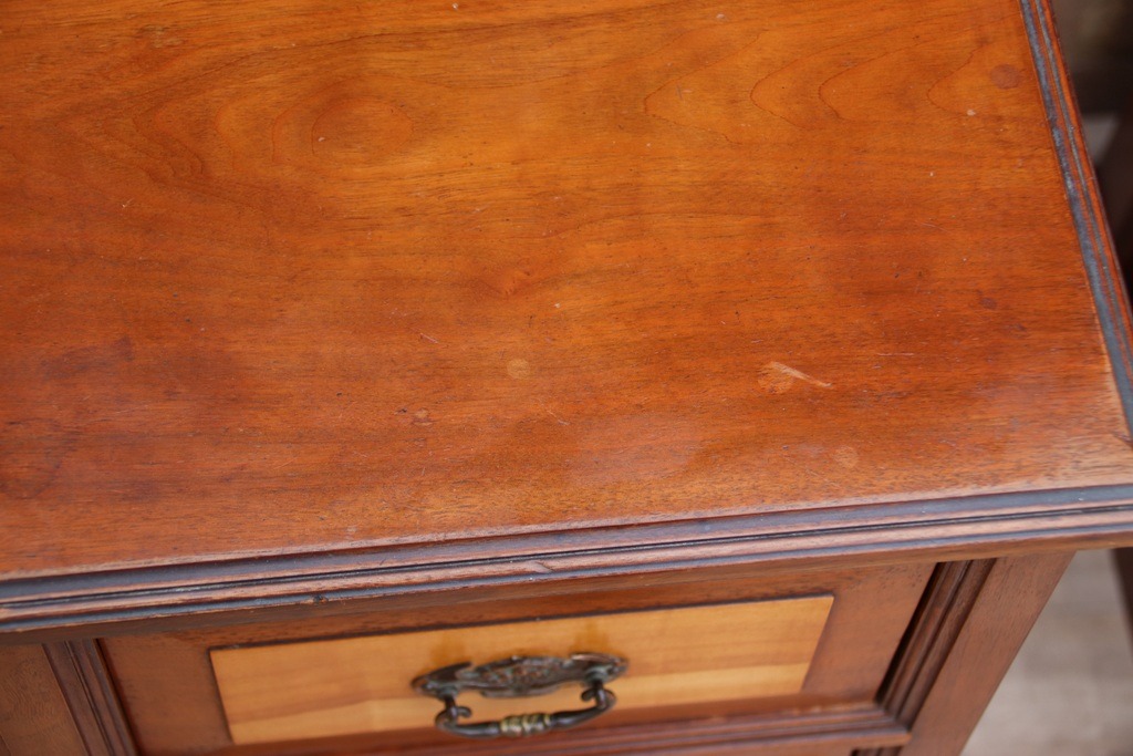 Pair of Vintage Inlaid Bedside Tables - Image 20