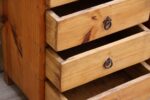 Pair of Rustic Wood Bedside Tables - Image 6