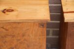 Pair of Rustic Wood Bedside Tables - Image 14