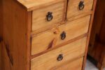 Pair of Rustic Wood Bedside Tables - Image 16