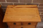 Pair of Rustic Wood Bedside Tables - Image 18