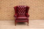 Chesterfield Wingback Armchair