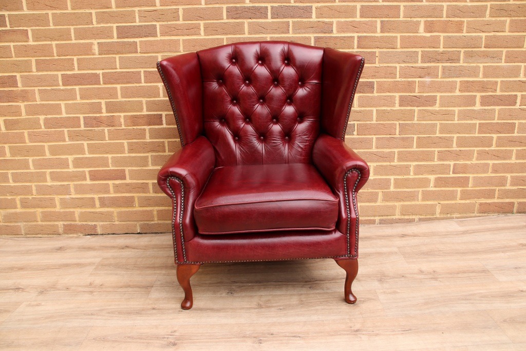 Chesterfield Wingback Armchair - Image 2