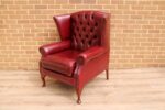 Chesterfield Wingback Armchair - Image 3