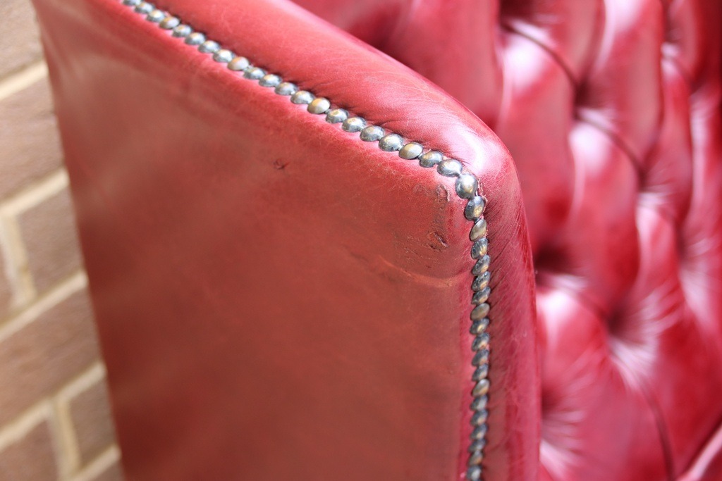 Chesterfield Wingback Armchair - Image 12