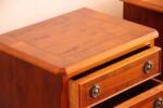 Pair of Burr Bedside Tables - Image 11