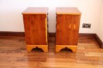 Pair of Burr Bedside Tables - Image 15