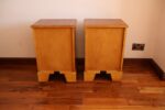 Pair of Burr Bedside Tables - Image 16