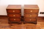 Pair of Military Campaign Bedside Tables - Image 3