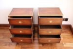 Pair of Military Campaign Bedside Tables - Image 9