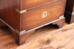 Pair of Military Campaign Bedside Tables - Image 14