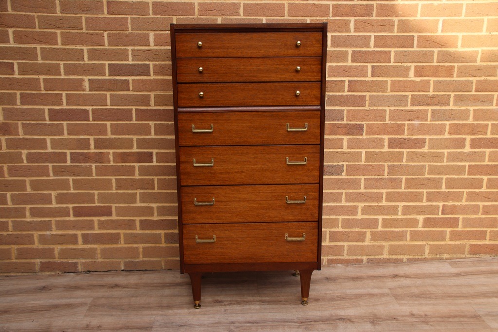 Vintage G Plan Chest of Drawers Tallboy - Image 2