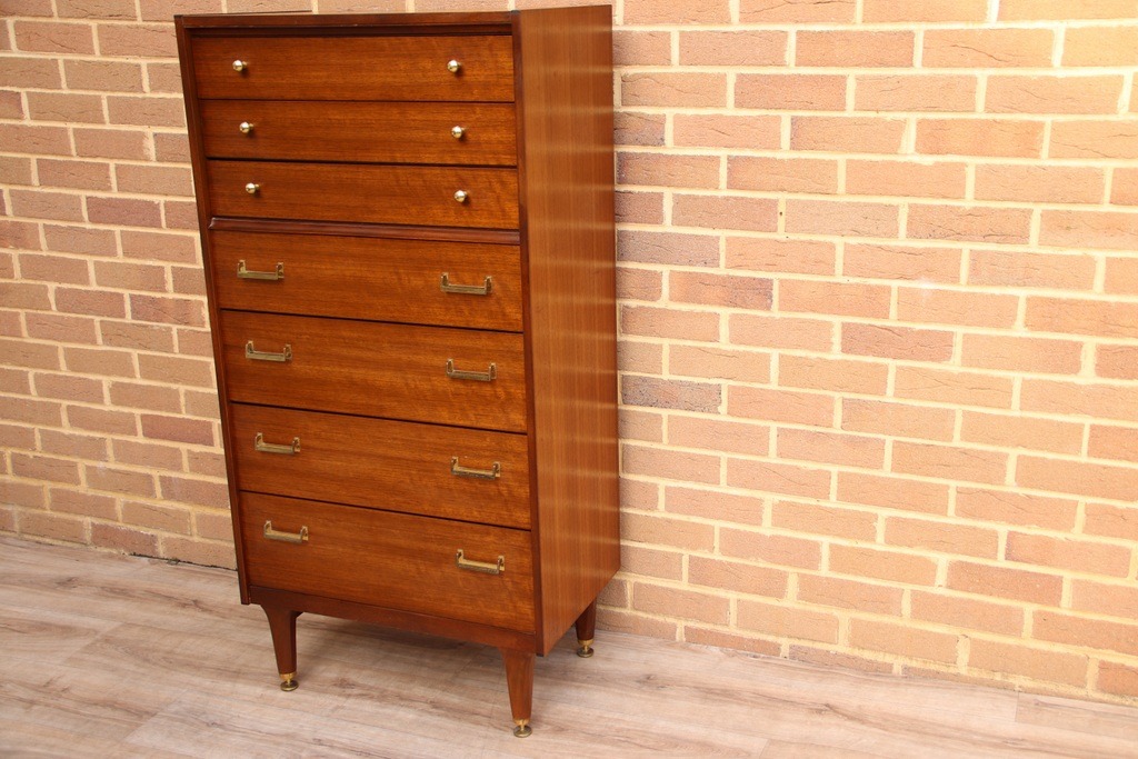 Vintage G Plan Chest of Drawers Tallboy - Image 7