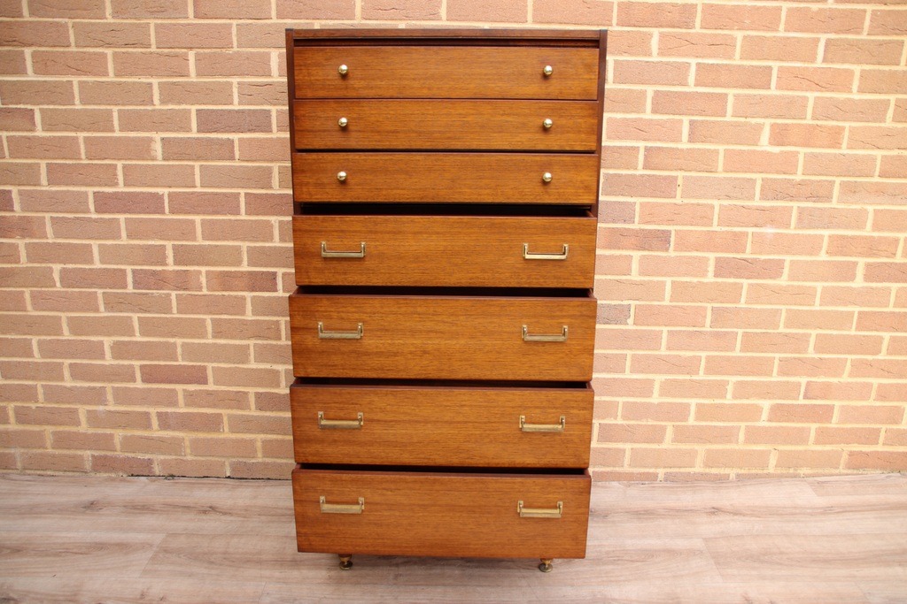 Vintage G Plan Chest of Drawers Tallboy - Image 10