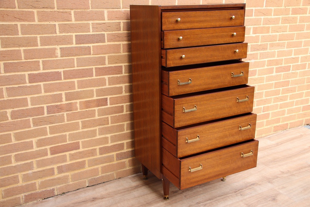 Vintage G Plan Chest of Drawers Tallboy - Image 11