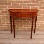 Vintage Georgian Serpentine Console