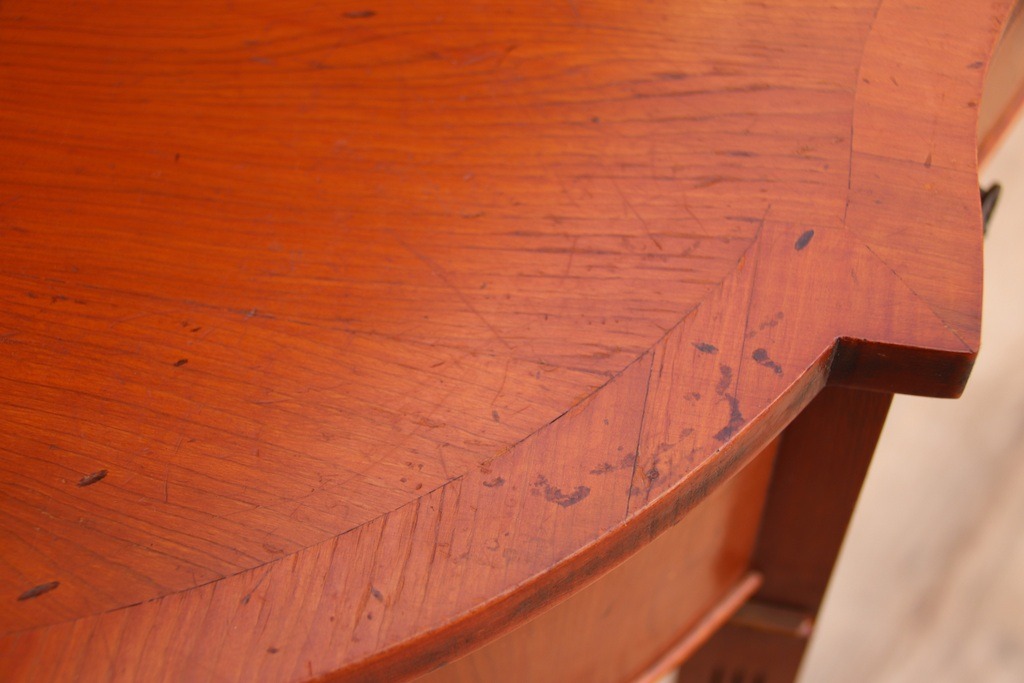 Vintage Georgian Serpentine Console - Image 10