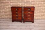 Pair of Vintage Mahogany Bedside Chests