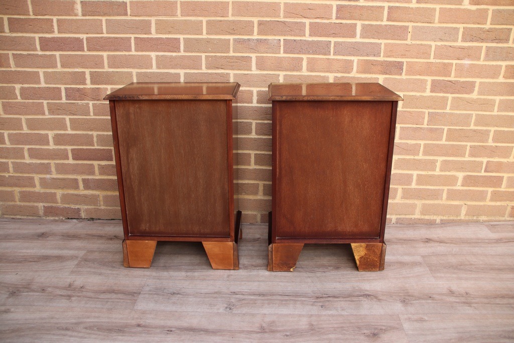 Pair of Vintage Mahogany Bedside Chests - Image 13